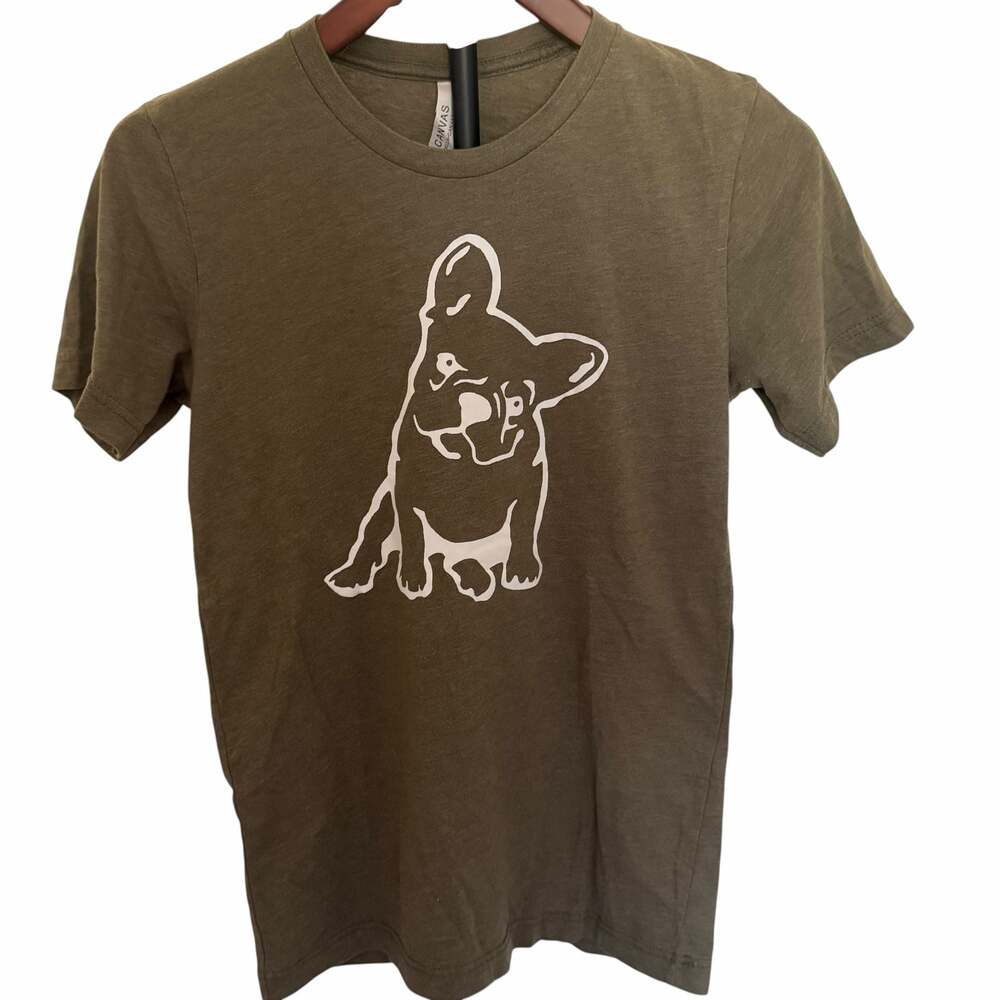 Bella+Canvas French Bulldog Graphic T-Shirt 0056